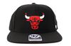 [Forty Seven Brand] Cap BLACK NO SHOT 47 CAPTAIN NBA Chicago Bulls