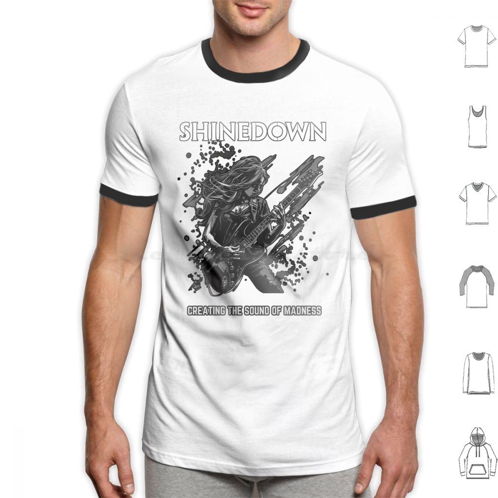 Creating The Sounds Of Madness T Shirt Cotton Men Women DIY Print Shine Down Rockband Rockmusic Fan Band