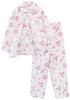 Kaitak Family Sanrio Characters My Melody Kuromi Kids' Long Sleeve Quilted Pajamas, Spring/Autumn, 120cm, 130cm, 140cm (140cm, Ivory)