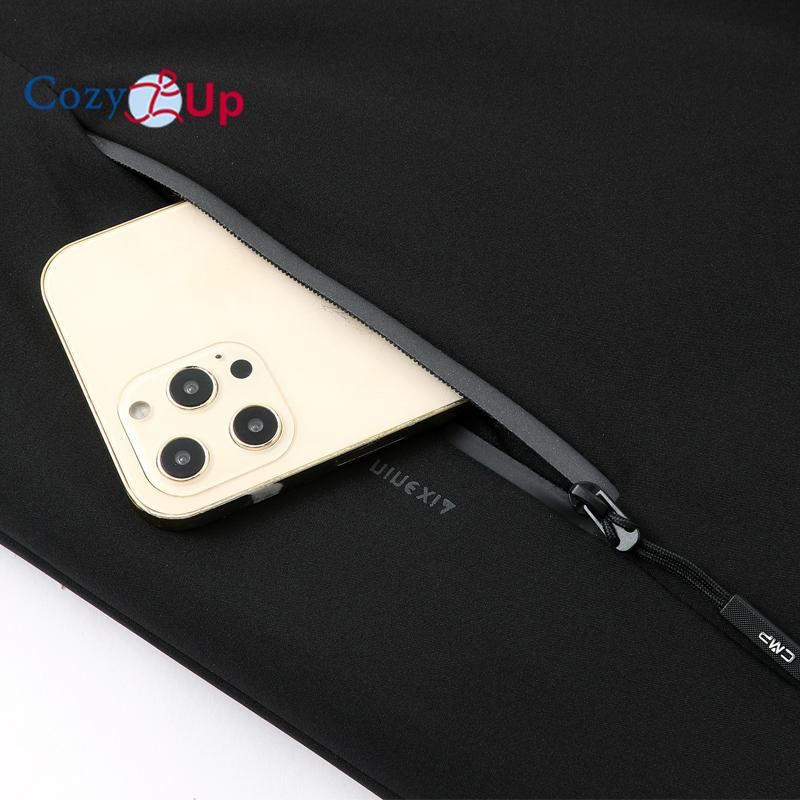 Мужское толстое стеганое пальто с капюшоном Cozy Up