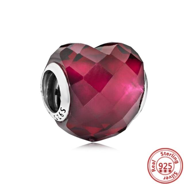 Красочные бусины из муранского стекла, прозрачные бусины в форме пузыря, подходят для оригинального браслета, женские ювелирные изделия из стерлингового серебра 925 пробы