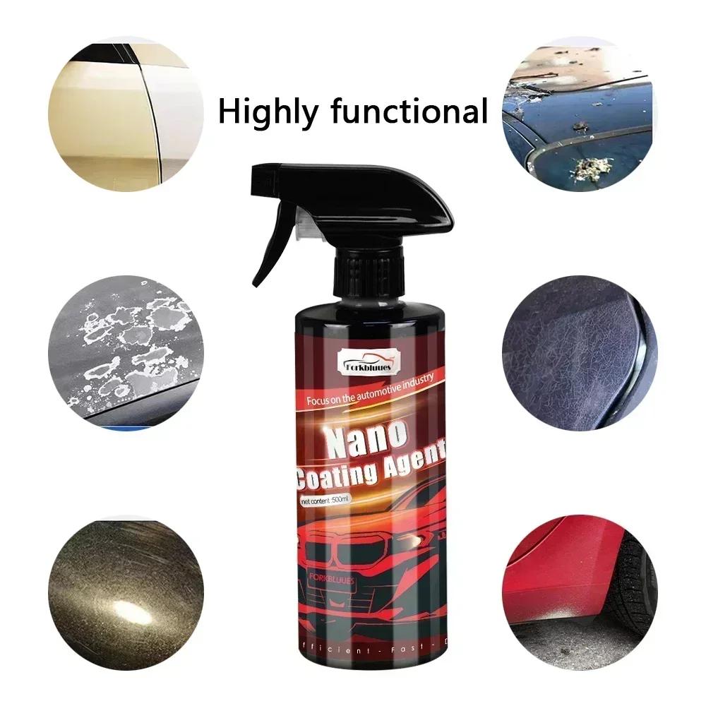 Керамика для покрытия автомобилей 1500 мл 9H наножидкое стекло покрытое кристаллом гидрофобная водостойкая полировка краска твердость полироль для автомобиля