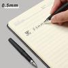 5pcs Pocket Pen Student Pen Signature Pen Fountain Pen 0.5mm Portable Mini Pen School Supplies Stationery