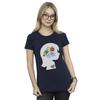 Disney Womens/Ladies Inside Out Head Silhouette Cotton T-Shirt