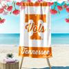Tennessee Volunteers Print Beach Towel, Large Soft Quick Dry Towel for Beach Camping Swimming