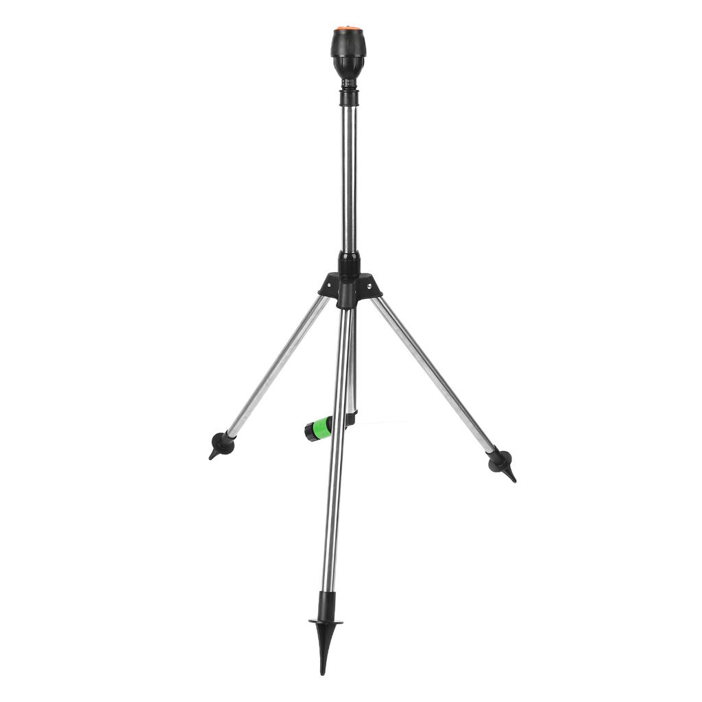 Sprinkler Tripod 360 Degree Rotating Automatic Irrigation Head Liftable Spraying Stand for Garden