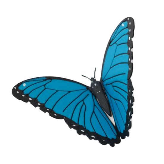 3 шт. Магниты-бабочки для холодильников Реалистичные Двусторонние Крылья Гибкие Магниты для Домашнего Декора в виде Бабочек