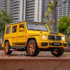 1:32 Benz G63 SUV, модель автомобиля из сплава, игрушечная модель автомобиля, литье под давлением, звук и свет, автомобильные игрушки для детей, автомобиль