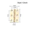 Window Accessories Door Hinges 3.5inch Furniture Hardware Cross Hinge  Cabinet Cupboard Window Door