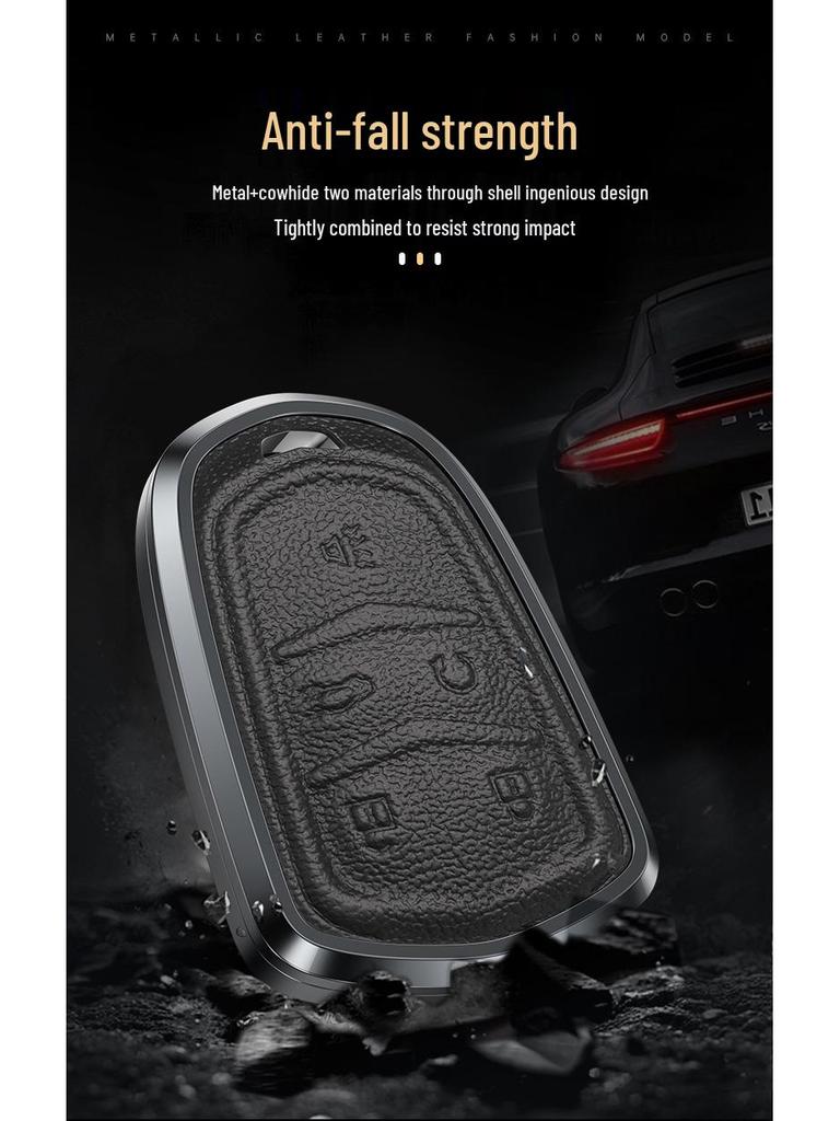 Cadillac Key Cover for XT5, XT4, XT6, CT5, CT6, CT4, XTS & ATSL Models