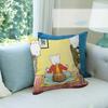 Anime R-Rupert B-Bear Maple Design Cushion Cover Happy Autumn Harvest Decor Holiday Decorati Pillow Cover