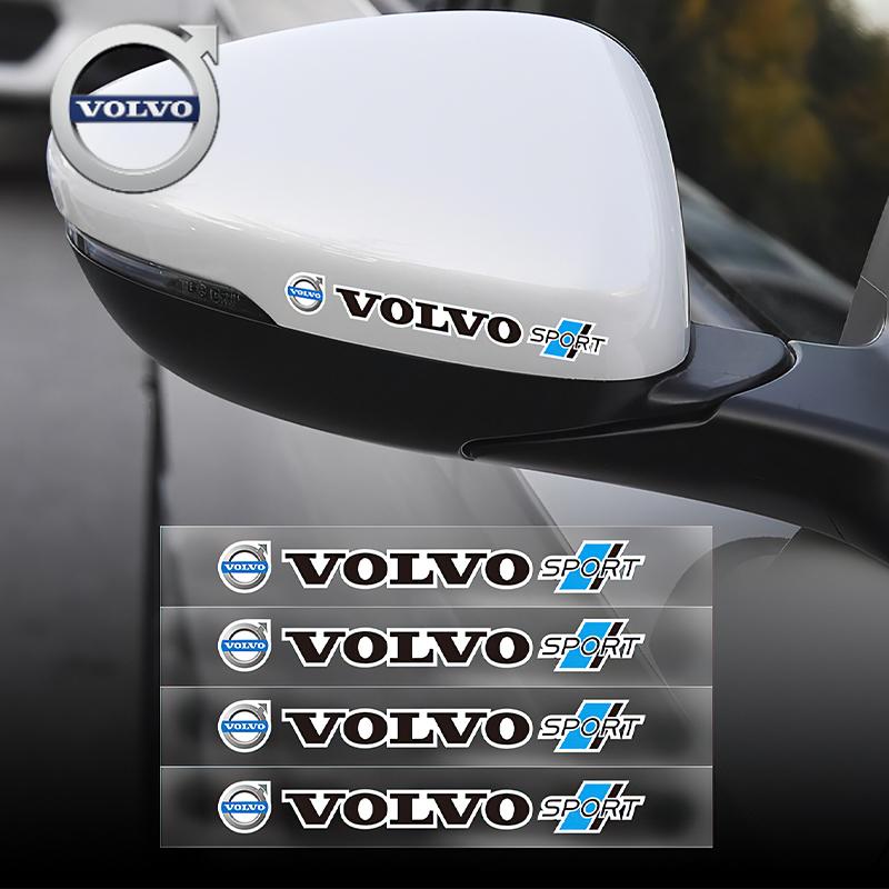 For Volvo 4PCS Car Body Stickers Auto Personalized Handsome Decal For Volvo Xc60 Xc90 V40 V60 S60 V50 V90 S80 C40 XC40 V70 XC70