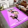1pc Mr Bean2 Design Printed Area Rug Carpet for Bedroom Living Room Home Decor Rugs Mat Non Slip Mat Rug for Bedside