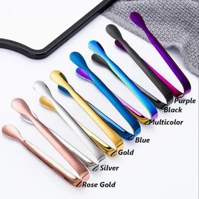 1 шт. Мини-щипцы для еды из нержавеющей стали, для сахара, для бара, для льда, барные аксессуары