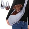 Sling Cat Crossbody Bag Breathable Dog Carrier Pouch Durable Pet Shoulder Bag  For Travel