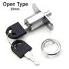 With Key Tongue Door Bolt Latch Hardware Cabinet Lock Useful Drawer Lock  Sliding Door
