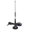 HYS CB Radio Magnet Mount Antenna Magnetic Base Antenna 27MHz Amateur Radio Band Antenna with 4M Coaxial Cable MP Type Connector for Mobile 26~28MHz