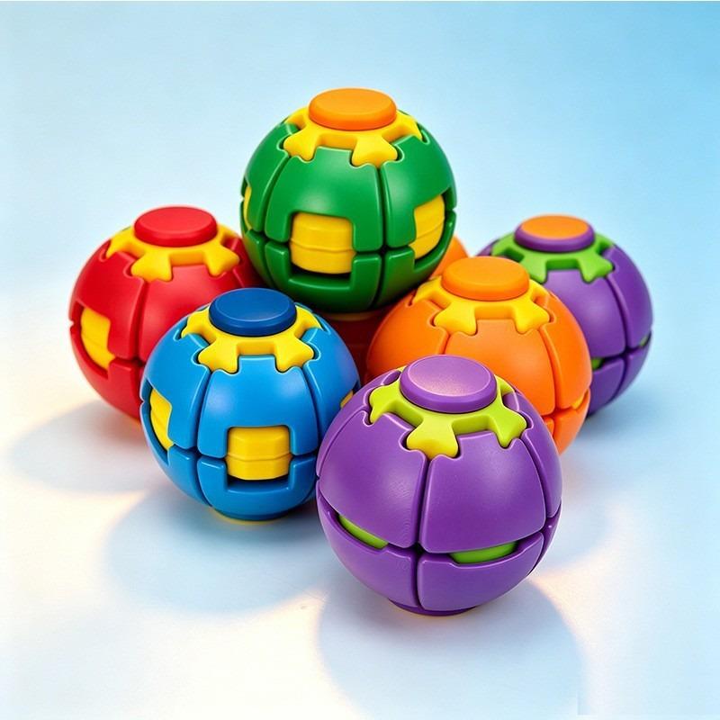 Вращающаяся спиральная башня Fidget Toy, напечатанная на 3D-принтере, в форме помидора, креативная игрушка для снятия стресса