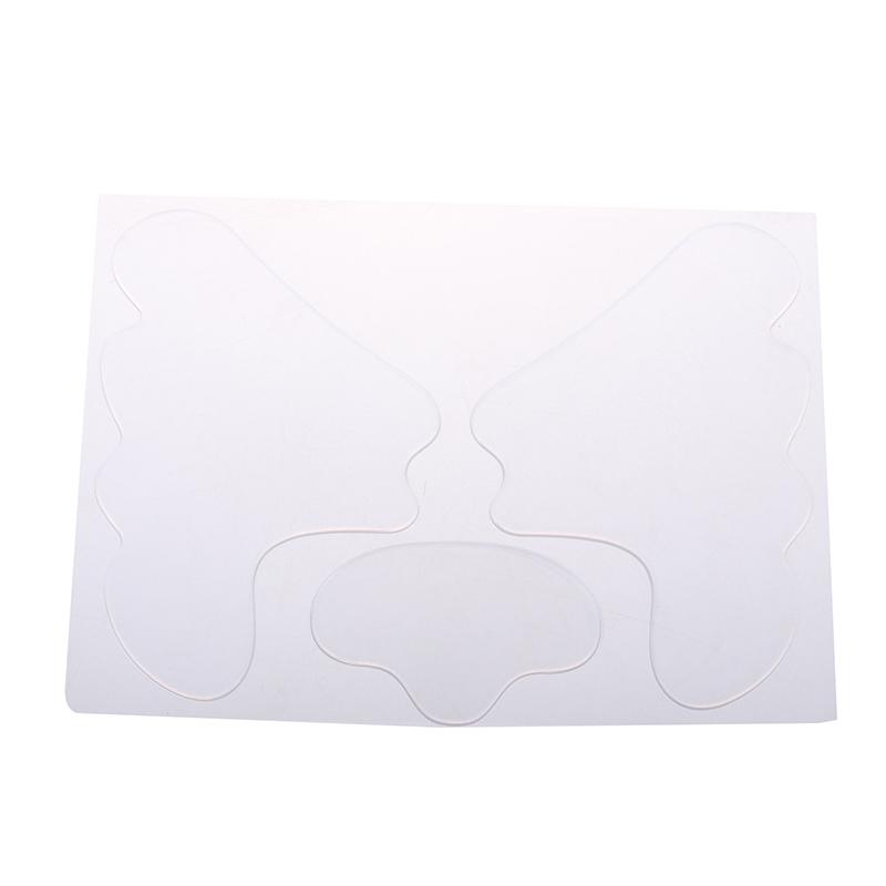 8 шт. многоразовые силиконовые пластыри силиконовые наклейки для удаления морщин лицо лоб шея глаза наклейки подушечки грудь пластыри уход за кожей