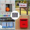 Number Stickers 10 Sheets Waterproof Self Adhesive Mailbox Number Decals for Decor DIY Crafts Outdoor Sign Black 1 Inch 2 Inch