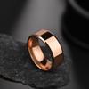 Высококачественные титановые кольца из нержавеющей стали Модные черные кольца для вечеринок для мужчин