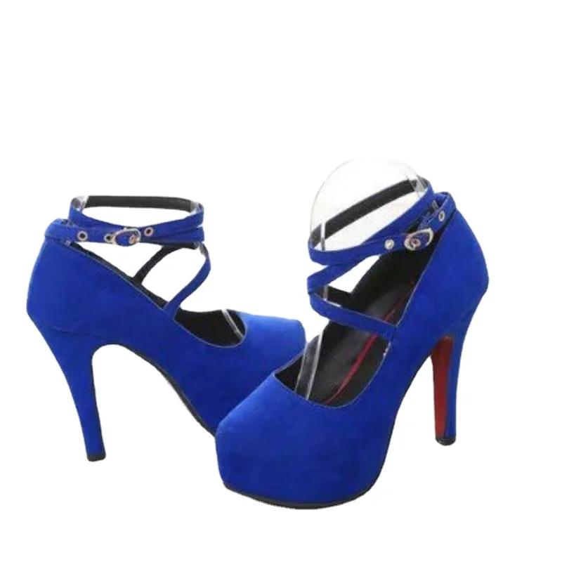 Новые туфли на платформе с высоким каблуком, женские туфли-лодочки, очень высокий каблук выше 8 см, сексуальные туфли-лодочки для вечеринок и выпускного вечера, красные свадебные туфли для невесты, Zapatos De Mujer