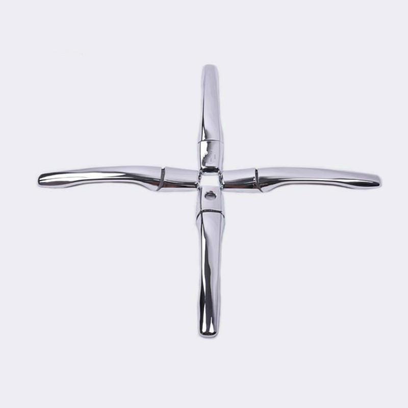 Funduoo For Mitsubishi Lancer Mirage Evolution 7 8 9 2002 2003 2004 2005 2006 New ABS Chrome Door Handle Cover One