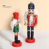 6 шт. Рождественский Щелкунчик солдатский орнамент праздничный деревянный кулон «Щелкунчик» для украшения домашнего офиса