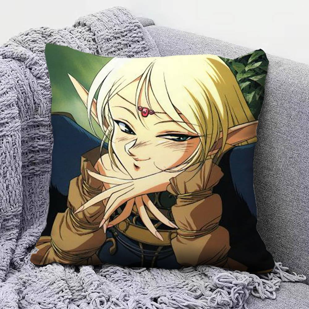 Record Of Lodoss War Anime Pillow Covers, Home Sofa Cushion Covers And Aecorative Custom