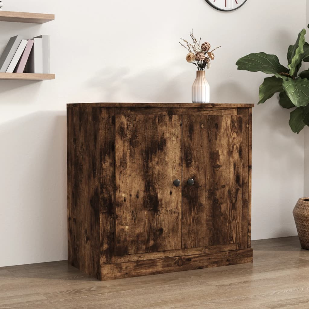 Sideboard Smoked Oak 70 x 35.5 x 67.5 cm Particleboard