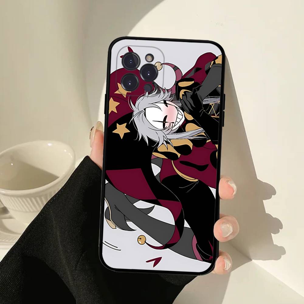 Чехол для телефона 'Цирк уродов' Пьеро для iPhone 17 16 15 14 11 12 13 Pro Max Plus Mini Мягкая задняя крышка