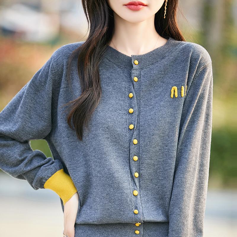 Женский легкий кардиган из 50% шерсти и 50% шелка Mulberry — универсальный трикотаж на все 4 сезона для комфорта и стиля в любое время года