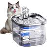 2л фонтан для кошек, бесшумный фонтан для питья домашних животных из нержавеющей стали с фильтром, автоматический диспенсер для воды для кошек и мелких домашних животных