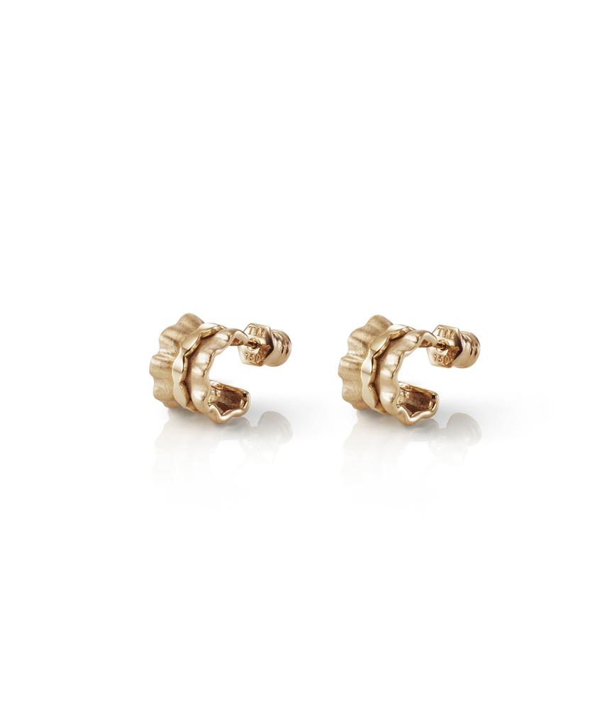 Trencadism Danielle Earrings / 18K Gold / Earrings Danielle_Earring_Dne11Lc