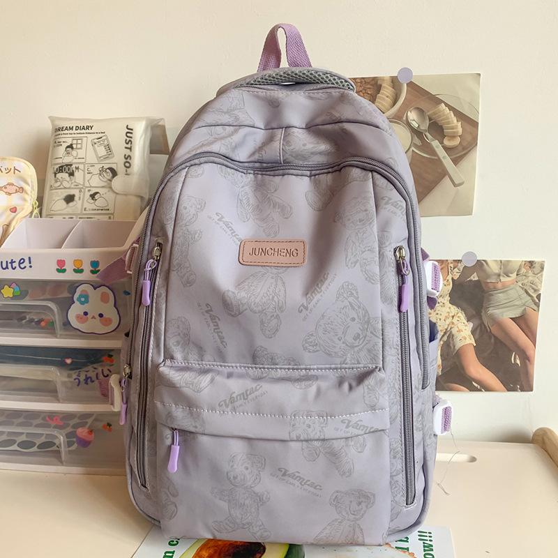 Школьные рюкзаки для детей, учеников начальной школы, девочек и учеников средней школы, с высоким внешним видом, рюкзаки с надписями