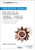 Книга My Revision Notes: AQA GCSE (9???1) History: Russia, 1894???1945: Tsardom and Communism