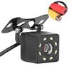 Car Rear View Camera IP68 Waterproof 8 LED Reverse Backup Parking Night Vision Cam
