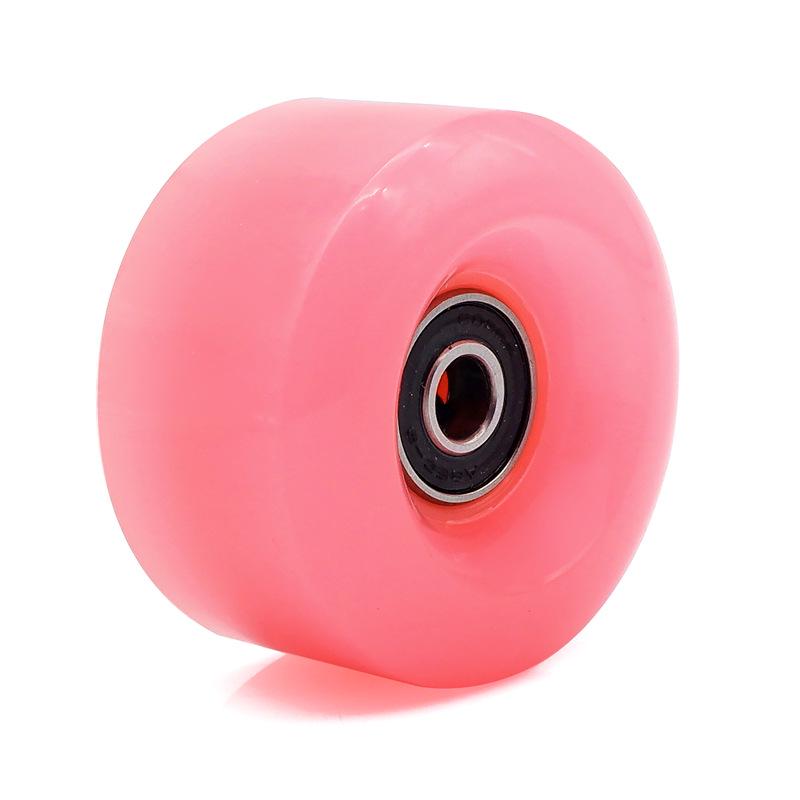 В наличии Двухрядные роликовые коньки с полиуретановыми колесами – Несветящиеся четырехколесные коньки