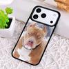 Pit Bull Lovely Pet Dog Pitbull soft Shockproof Phone Case for iPhone 17 Air 16e 15 11 12 14 13 Pro Max Cover Coque