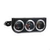 3 In 1 Car Gauge Set Water Temperature Meter Replace Supplies Easy To Install Oil Press for Vehicles