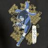 [USED] Rare Official Naruto Shonen Edition Sasuke Big Print Anime T-Shirt