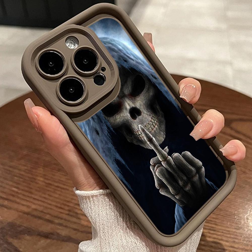 LZ13 Death Prayer Grim Reaper Skull силиконовый чехол для телефона Xiaomi 11 Lite 5G 14T Redmi 14C 13C A3 Note 12 11 9 10 13 Pro Plus противоударный задний чехол