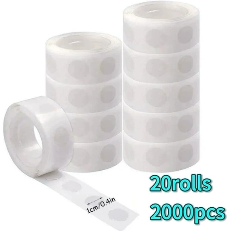 100-2000pcs Double-sided Adhesive Dots Transparent Removable Balloon Adhesive Tape Glue for DIY Wedding Birthday Party Decor
