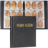 For Collector Coin Holder Albums Mini Penny Coin Storage Bag Collecting Money Organizer 108 Pockets Coins Collection Album Book