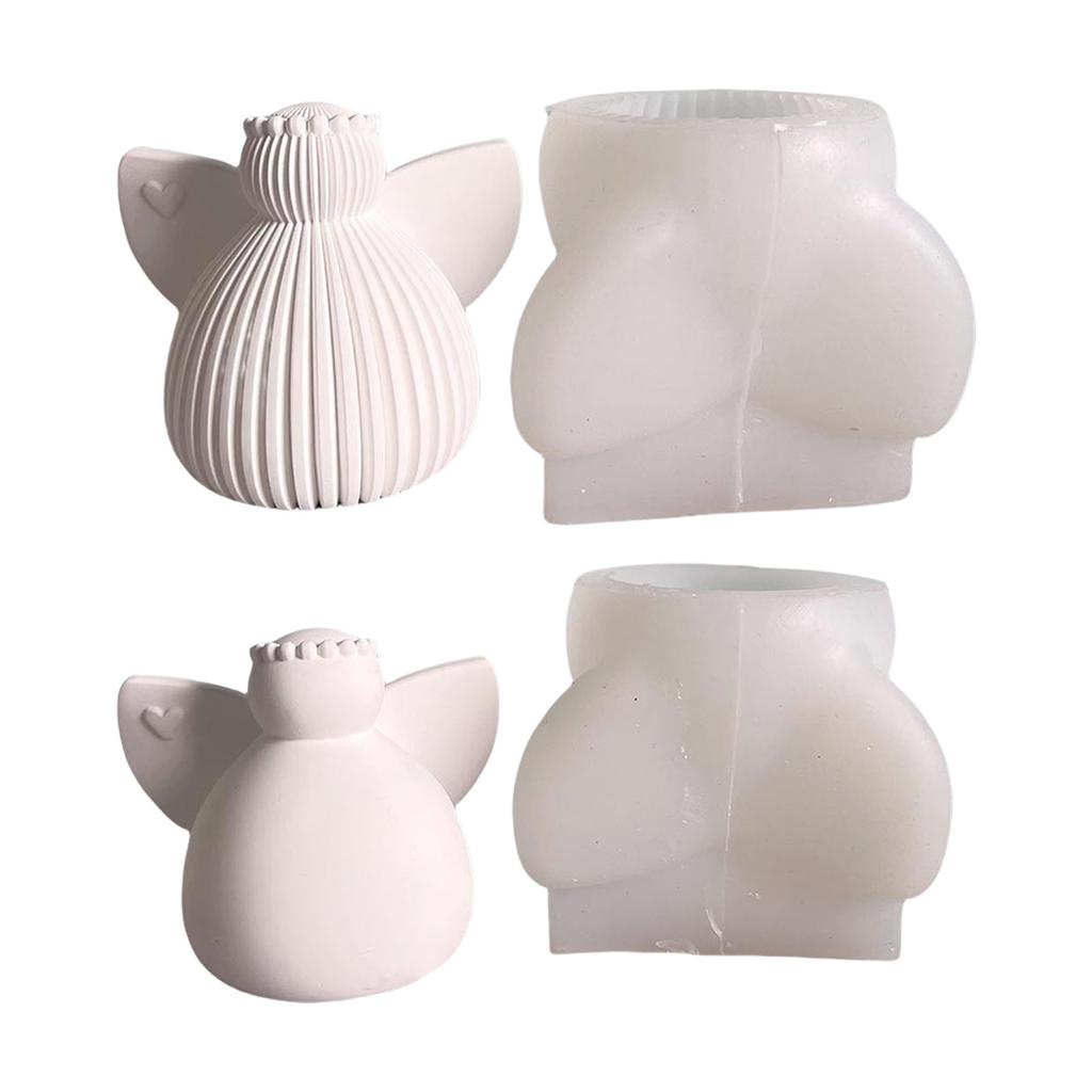 Angel Wing Silicone Molds for Handmade Candle Soap Home Decoration Multipurpose Silicones Moulds for Epoxy Resin Craft