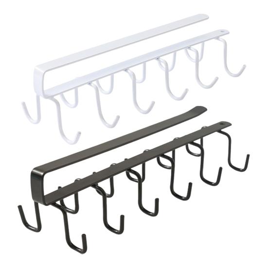 1/2 шт. Подставка для кухонной утвари Углеродистая сталь Вентилируемая конструкция Высокая грузоподъемность Подставка для утвари Подвесной органайзер для шкафа