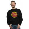 Tom And Jerry Mens Circle Logo Sweatshirt