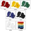 0.59in * 4.92ft Cable Organizer Nylon Cord Ties Wire Winder Reusable Fasten One Wrap Cord for Cord Cable Management