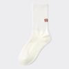 GU by Uniqlo Style Heated Pile Crew Socks  Logo 