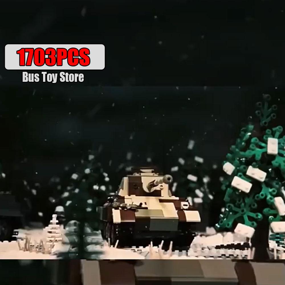 Тяжелый танк ИС-2 1944 Модели танков Образовательные модели Строительные блоки Большой танк DIY Кирпичи Игрушки Набор для сборки Подарки на день рождения